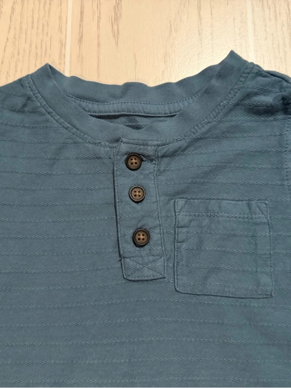 Cat & Jack Baby Boy 18M Outfit 3Pc‎ Set Blue Polo Shirt Shorts EUC